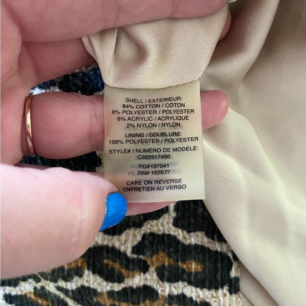 Alice & Olivia Leopard Print Coco Cutout Mini Dress 4 - Picture 16 of 16